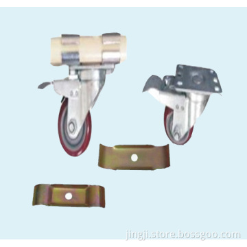 Swivel Top Plate Caster Wheel with Brake